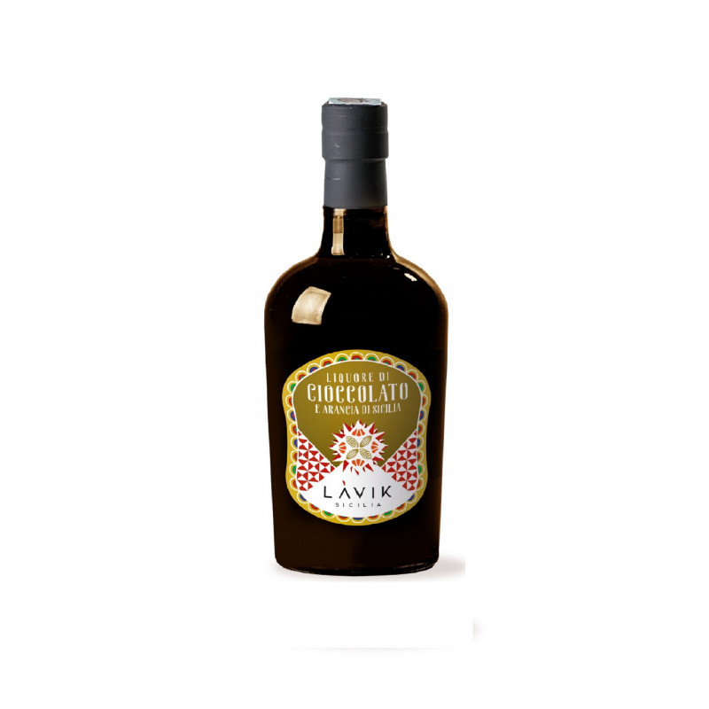 LAVIK Liquore al Cioccolato e Arancia - Eleganza e Gusto Unico | 10cl,