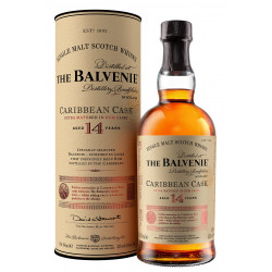The Balvenie whisky Caribbean Cask aged 14 years 43° cl.70